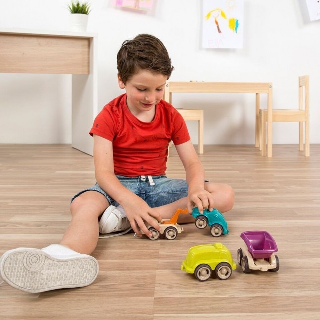 Miniland EKO mašinų rinkinys "Minimobil"