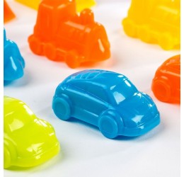 Miniland lavinamasis žaidimas "Skaičiuok ir rūšiuok mašinas"
