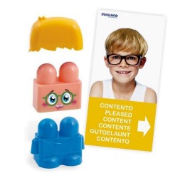 Miniland emocijų kaladėlės "Emoti blocks"