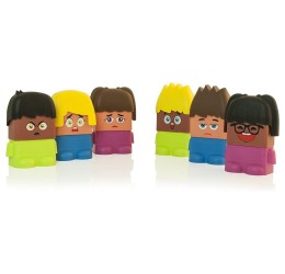 Miniland emocijų kaladėlės "Emoti blocks"