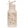 Rožinė termo gertuvė ''Žiedlapiai'', 350ml.