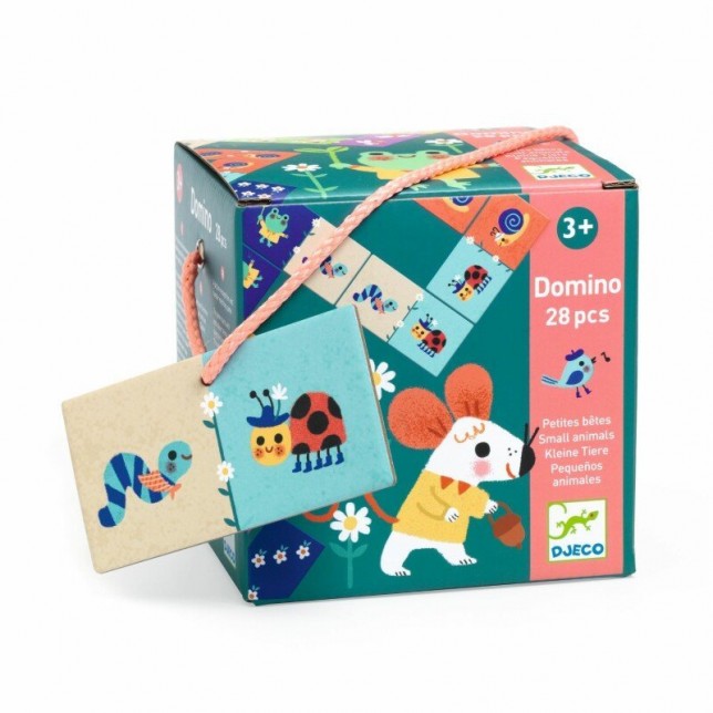 Djeco Domino dėlionė "Maži gyvūnai"