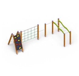 Laipiojimui skirtas komplektas su sienele