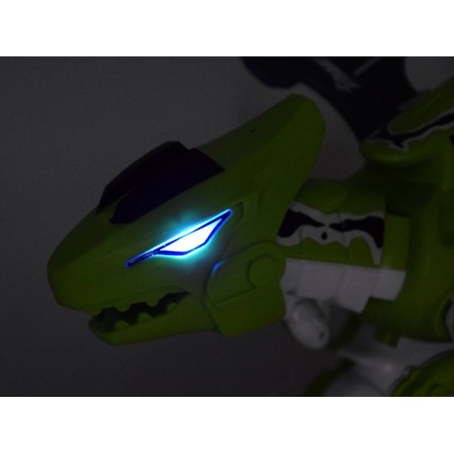 Pulteliu valdomas dinozauras ''Godzila''