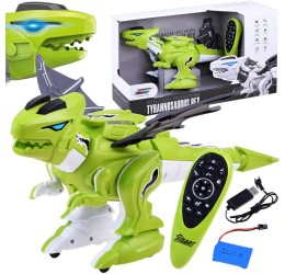 Pulteliu valdomas dinozauras ''Godzila''