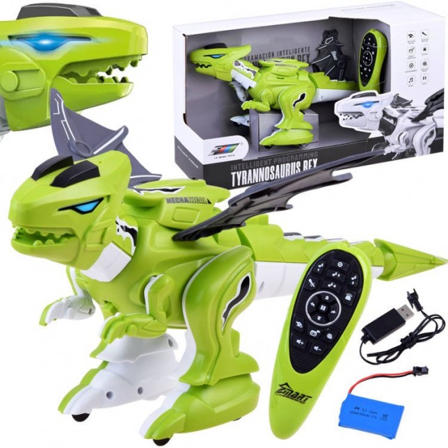 Pulteliu valdomas dinozauras ''Godzila''