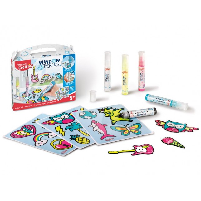 Langų dažų rinkinys "Maped Creativ"
