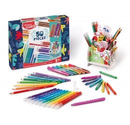 Piešimo reikmenų rinkinys "Maped Creativ" 50vnt.