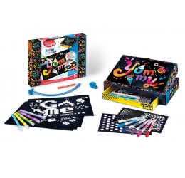 Pučiamų flomasterių komplektas "Maped Creativ Blow Pen Yumm"