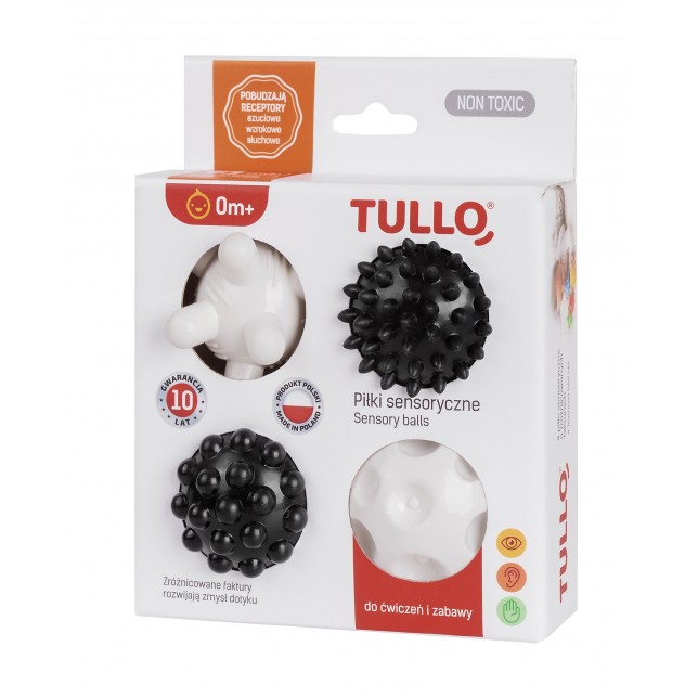 Tullo kamuoliukai sensoriniam vystymui 4 vnt.