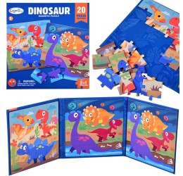 Magnetinė dėlionė "Dinozaurai"