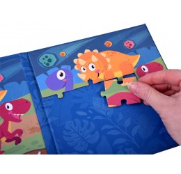 Magnetinė dėlionė "Dinozaurai"