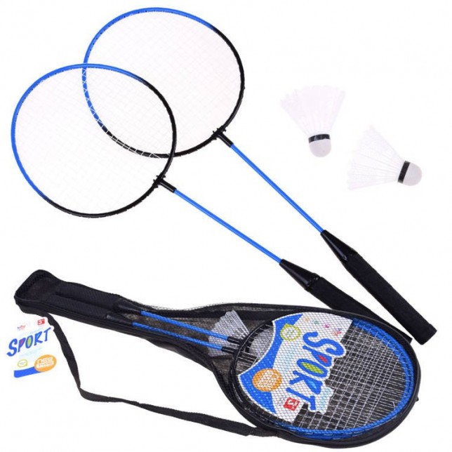 Badmintono rakečių rinkinys
