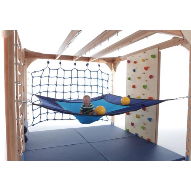 Įtempiamas pakabinamas batutas 3x3m