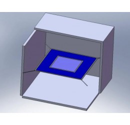 Įtempiamas pakabinamas batutas 3x3m