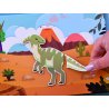 Magnetinis žaidimas dėžutėje "Dinozaurai"