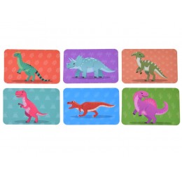 Magnetinis žaidimas dėžutėje "Dinozaurai"