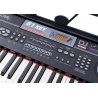Juodas vaikiškas pianinas su mikrofonu „Muzikos padangė“