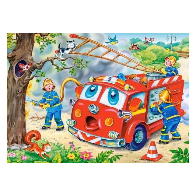 Dėlionė "Pagalbos tarnybos" 4in1