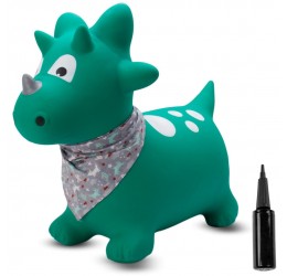 Vaikiškas guminis šokliukas ''Dinozauriukas'' su pompa