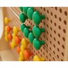 Masterkidz spalvotų smeigtukų rinkinys