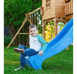 Žaidimų aikštelė su nameliu ir sūpynėmis - Cozy