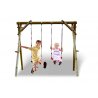 Dvivietės lauko sūpynės - freestanding