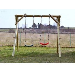 Dvivietės lauko sūpynės - freestanding