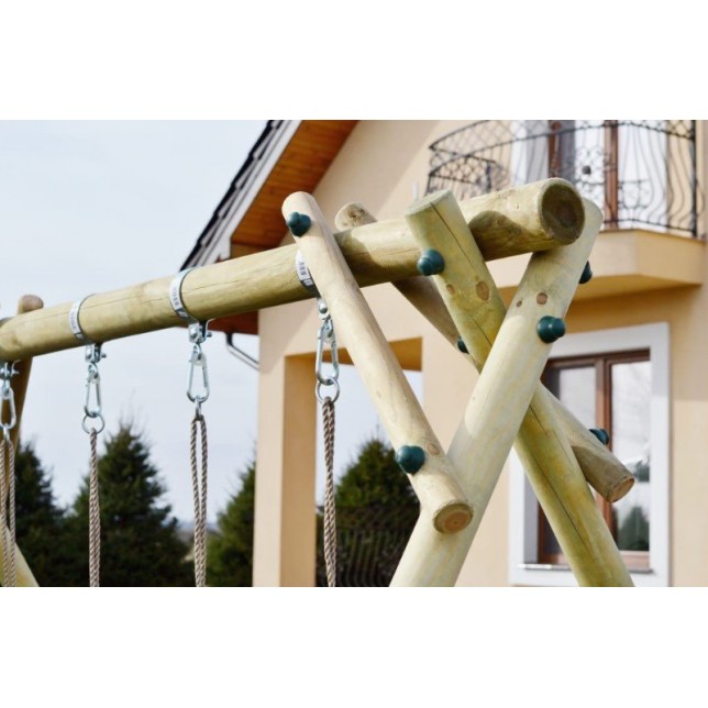Dvivietės lauko sūpynės - freestanding