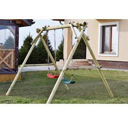 Dvivietės lauko sūpynės - freestanding