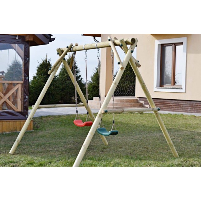 Dvivietės lauko sūpynės - freestanding