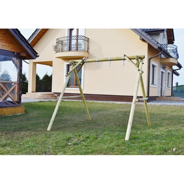 Dvivietės lauko sūpynės - freestanding