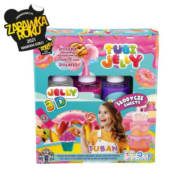 Kūrybinis rinkinys 3D figūroms kurti "Skanėstai"