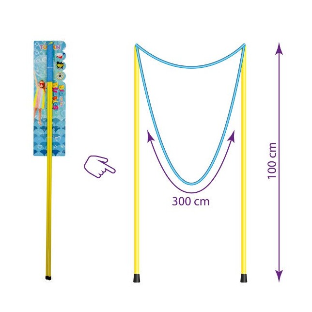 Tuban muilo burbulų žiedas PRO, 100cm