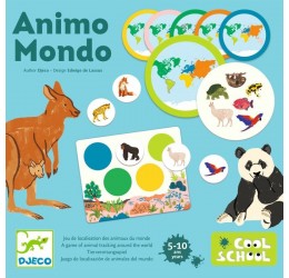 Djeco edukacinis žaidimas "Animo Mondo"