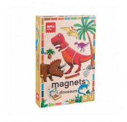 Apli magnetinis žaidimas "Dinozaurai"