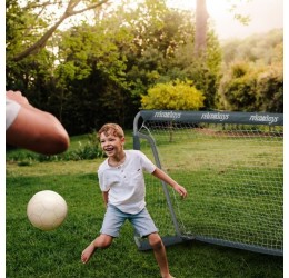 Pilkos spalvos futbolo vartai - Soccer pro