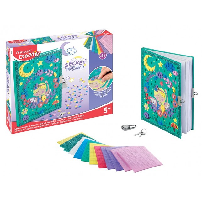 Kūrybinis rinkinys"Maped Creativ Secret Journal"
