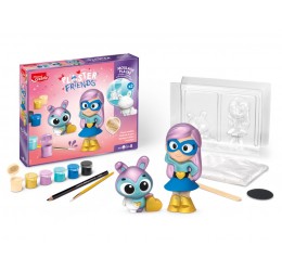 Kūrybinis rinkinys "Maped Creativ Plaster Friends"