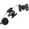 RC juodos spalvos triukinis automobilis