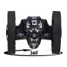 RC juodos spalvos triukinis automobilis