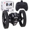 RC juodos spalvos triukinis automobilis