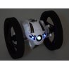 RC baltos spalvos triukinis automobilis