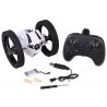 RC baltos spalvos triukinis automobilis