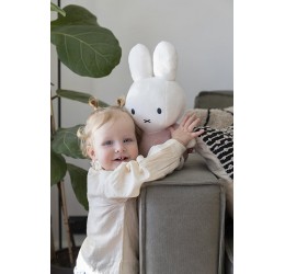 Minkštas žaisliukas "Zuikutis" rožinis, 35cm