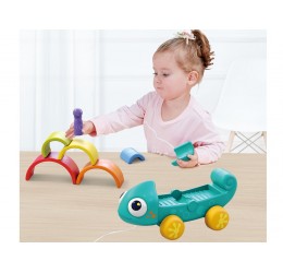 Traukiamas žaislas "Chameleonas"