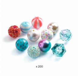 Karoliukai vėrimui "Perles bulles"