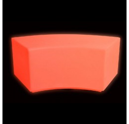 Spalvą keičiantis suoliukas - sofa