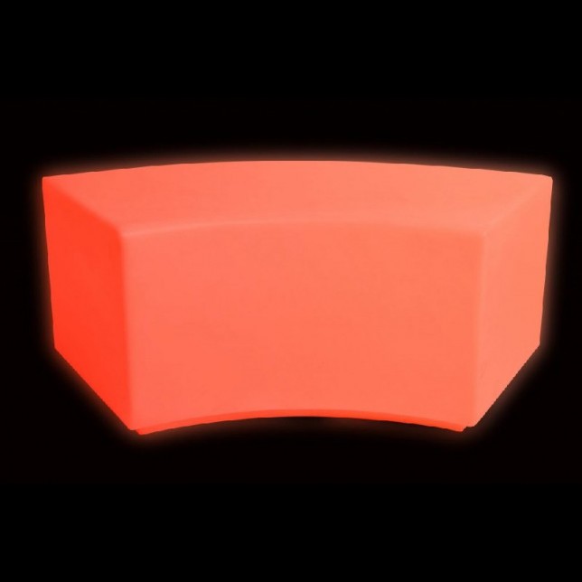 Spalvą keičiantis suoliukas - sofa