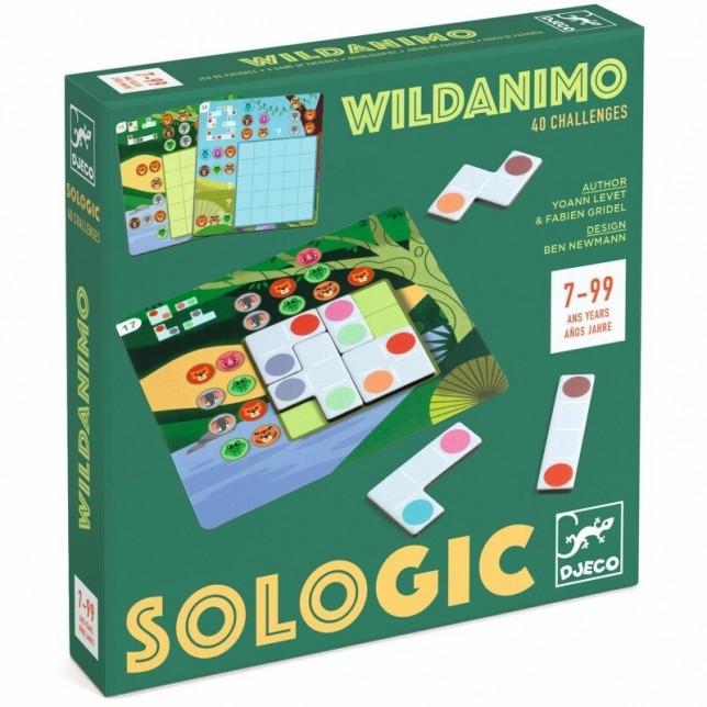 Djeco loginis žaidimas "Wildanimo"